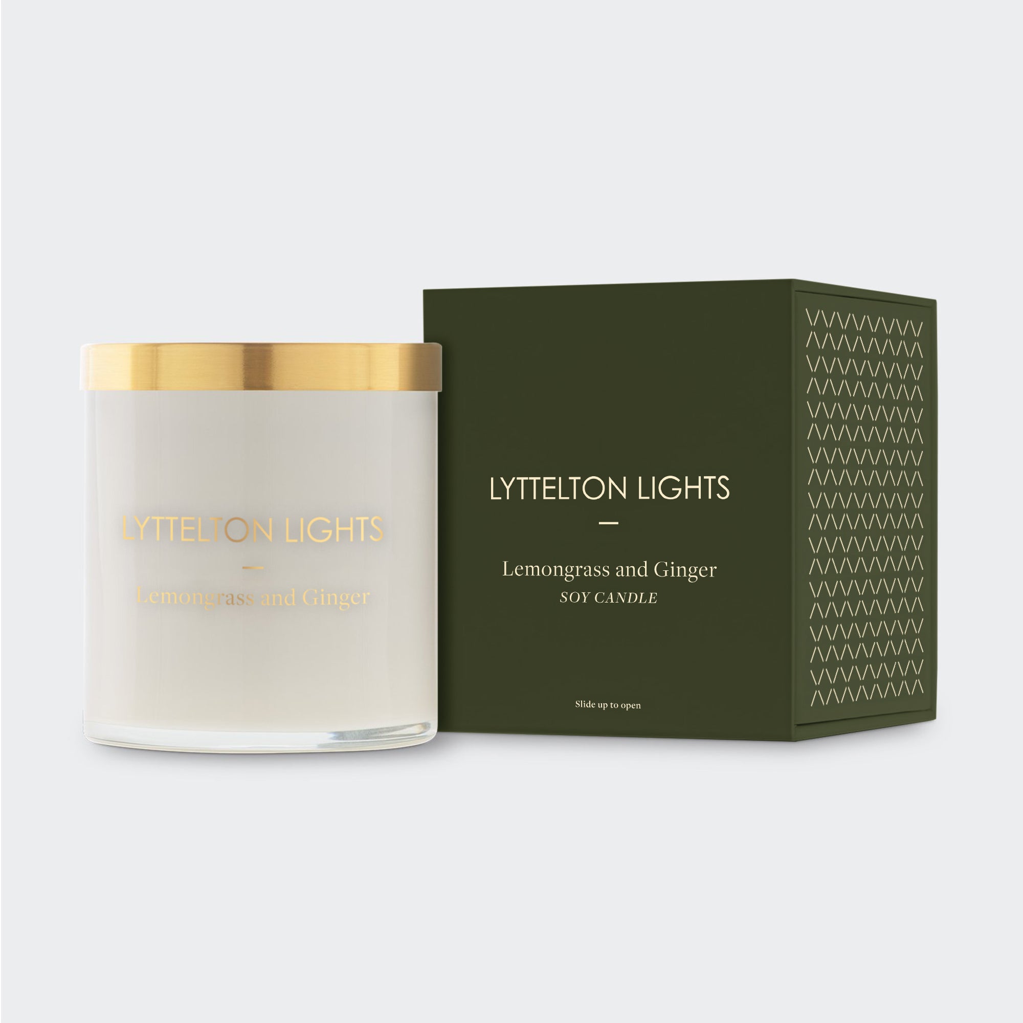 Lemongrass & Ginger Candle Large - Second Box