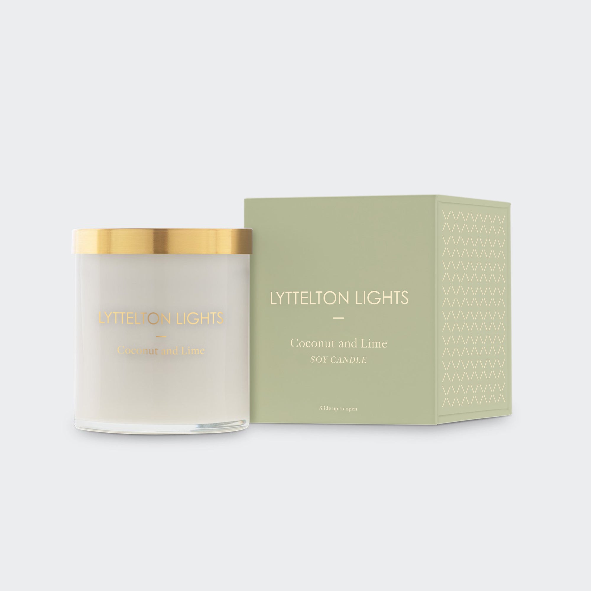 Coconut & Lime Candle Medium - Second Box