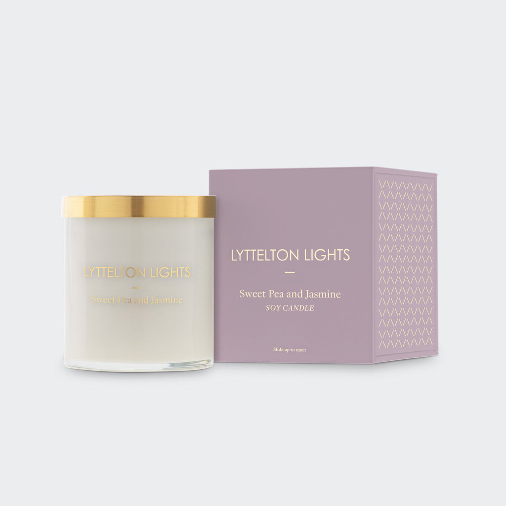 Sweet Pea & Jasmine Candle Medium