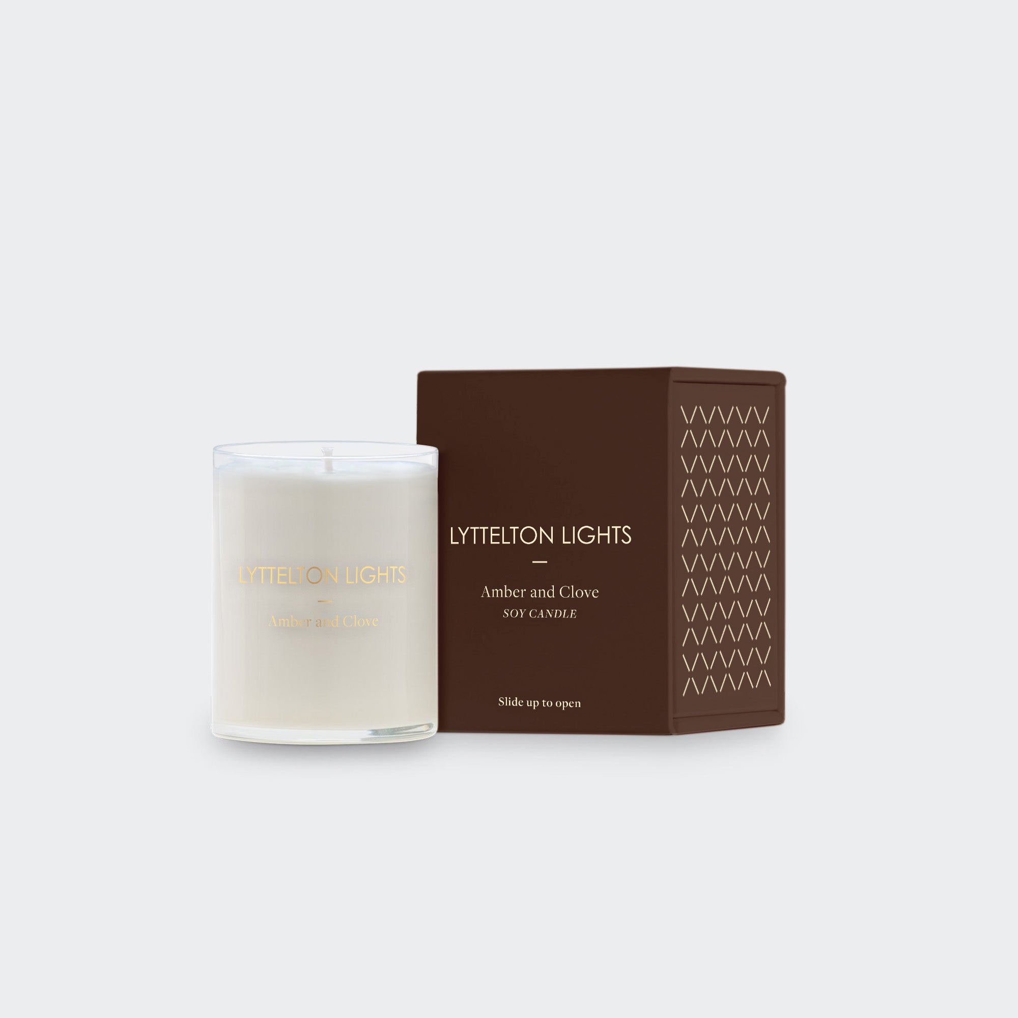 Amber & Clove Candle Small - Second Box / No Lid