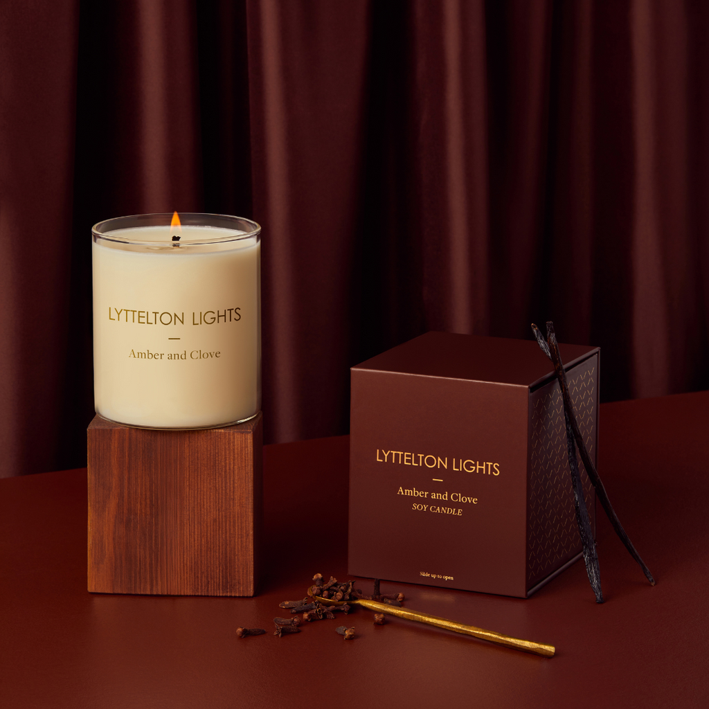 Amber & Clove Candle Large - End of Line