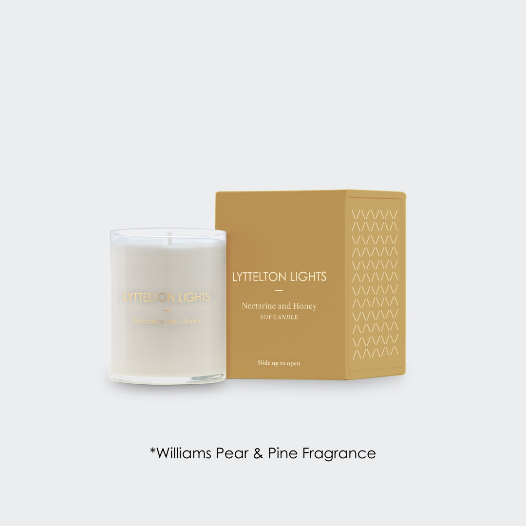Williams Pear & Pine Candle Medium - Incorrect Jar & Box / No Lid