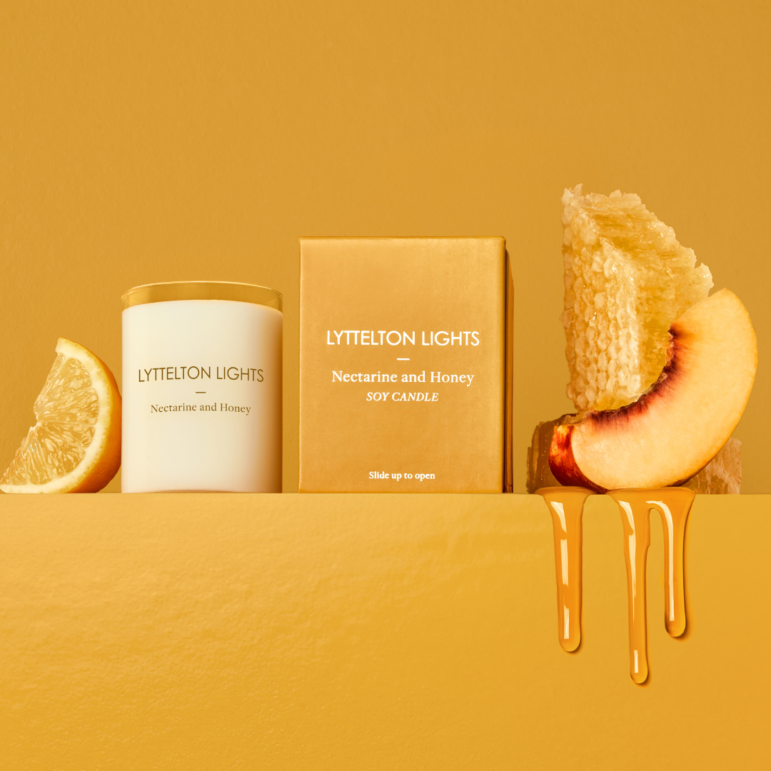 Nectarine & Honey Candle Small