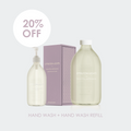 Sweet Pea & Jasmine Hand Wash + Refill
