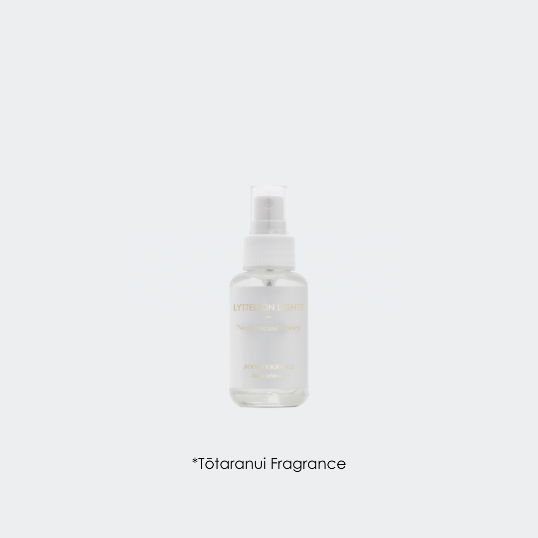 Tōtaranui Room Fragrance Second (Nectarine & Honey label) - No Box