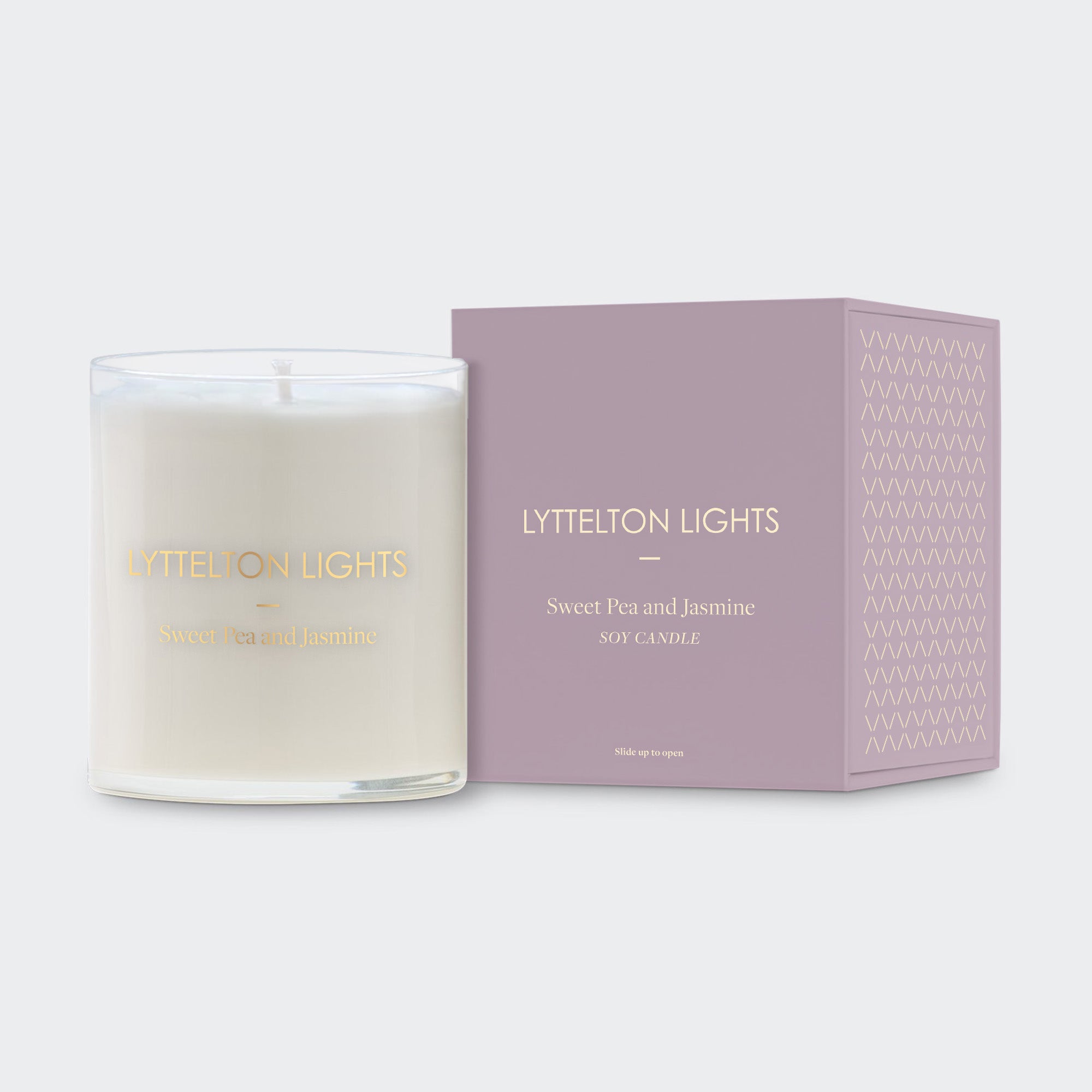 Sweet Pea & Jasmine Candle Large - Second Box / No Lid
