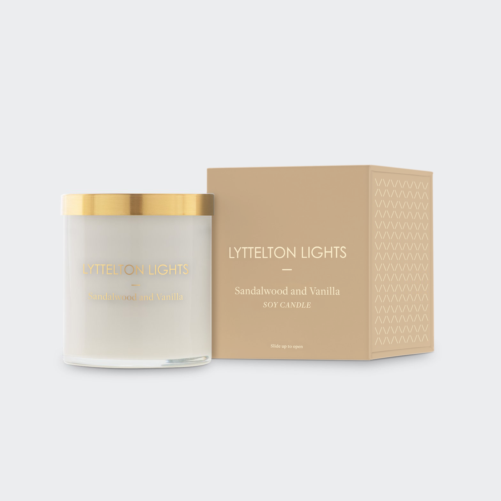 Sandalwood & Vanilla Candle Medium - Second Box