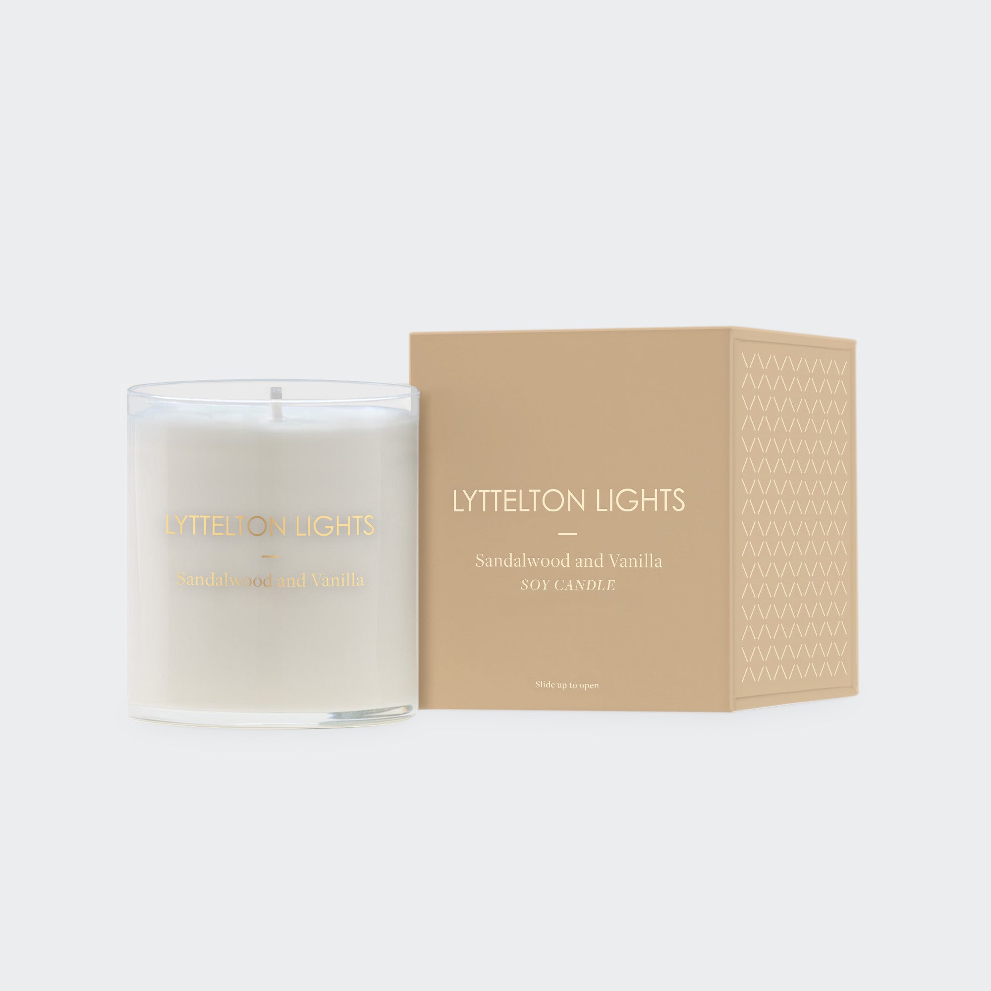 Sandalwood & Vanilla Candle Medium - Second Box / No Lid